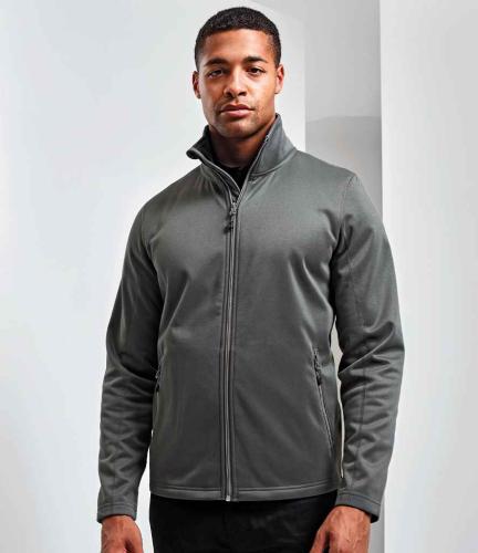 Premier Spun Dyed Recycled Zip Through Sweat Jacket - DGY - M